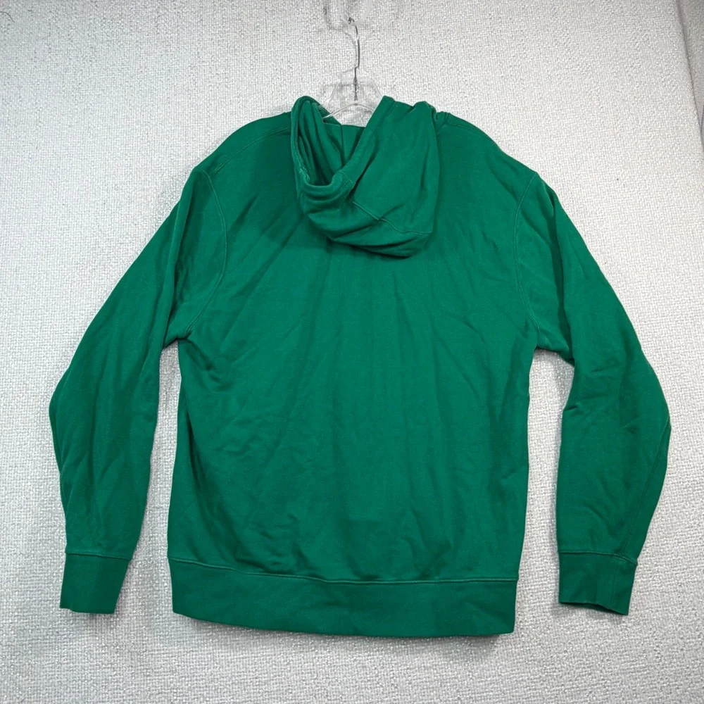 Nike Athletics 1972 Green Pullover Hoodie Chenille Patch Mens Large L
